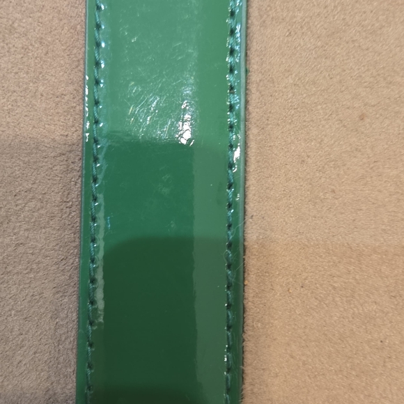 H&M Tan and Green Clutch - Picture 4 of 4